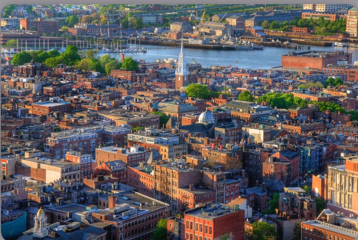 Boston city skyline for the blog what to do with one day in boston